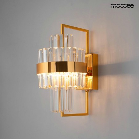 MSE010100389 MOOSEE lampa ścienna IMPERO złota