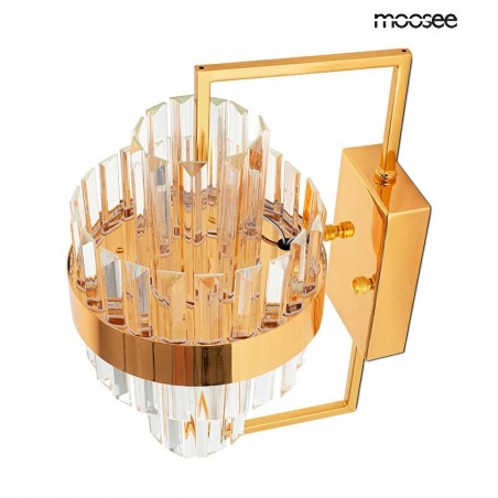 MSE010100389 MOOSEE lampa ścienna IMPERO złota