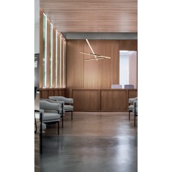 MAXLIGHT P0426D LAMPA WISZĄCA TRIO 3 ZŁOTA ŚCIEMNIALNA