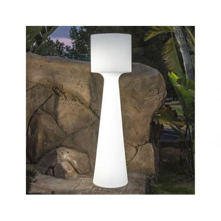 LUMGC140WLNW NEW GARDEN lampa ogrodowa GRACE 140  BATTERY biała