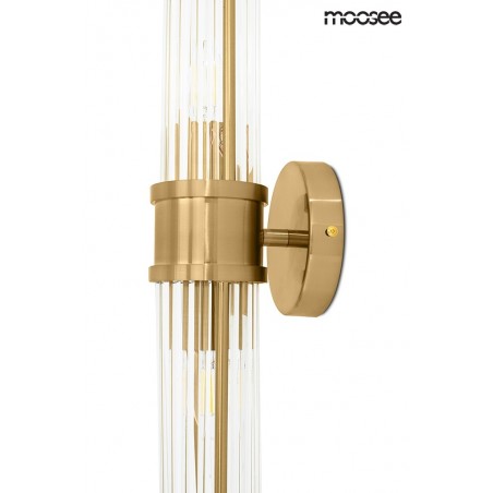 MSE010400193 MOOSEE lampa ścienna PILAR TWIN złota