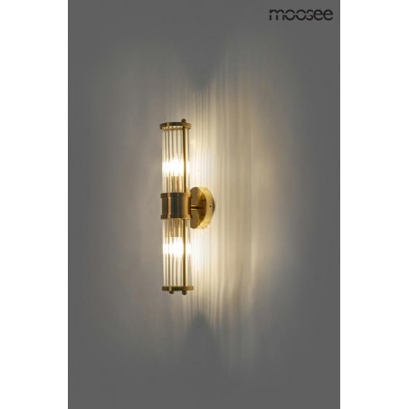 MSE010400193 MOOSEE lampa ścienna PILAR TWIN złota