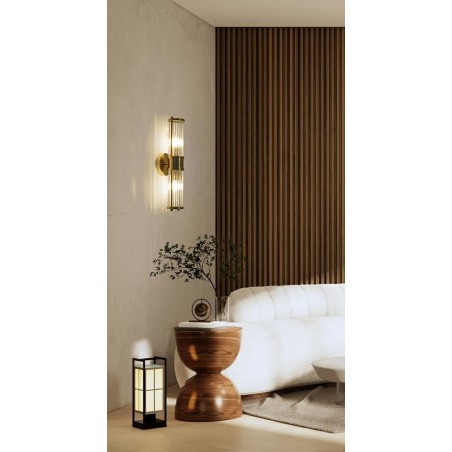 MSE010400193 MOOSEE lampa ścienna PILAR TWIN złota