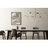 MSE010100124 MOOSEE lampa wisząca PIAZETTA złota