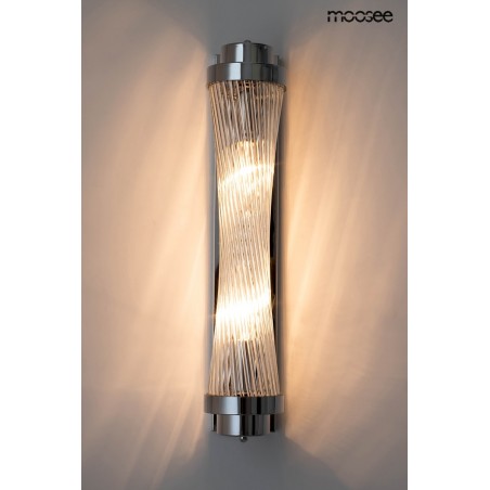 MSE010100362 MOOSEE lampa ścienna COLUMN 60 srebrna