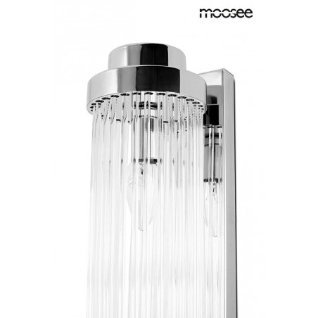 MSE010100362 MOOSEE lampa ścienna COLUMN 60 srebrna
