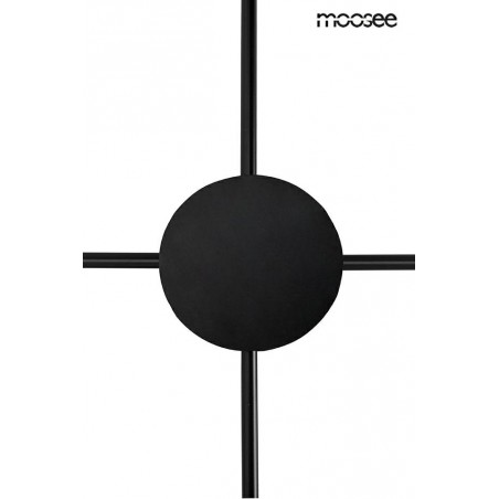 MSE010100355 MOOSEE lampa ścienna SHADOW 4 czarna