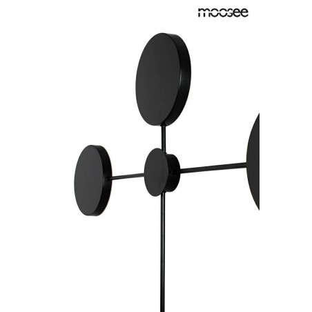 MSE010100355 MOOSEE lampa ścienna SHADOW 4 czarna