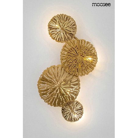 MSE1501100178 MOOSEE lampa ścienna LIRIO 4 złota