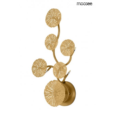 MSE1501100179 MOOSEE lampa ścienna LIRIO 6 złota
