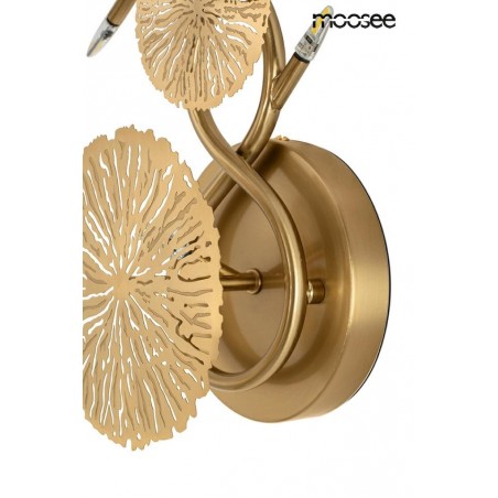 MSE1501100179 MOOSEE lampa ścienna LIRIO 6 złota