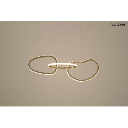 MSE1501100203 MOOSEE lampa wisząca JAZZ 3 złota