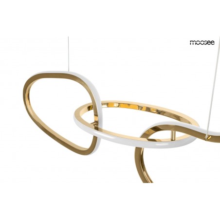 MSE1501100203 MOOSEE lampa wisząca JAZZ 3 złota