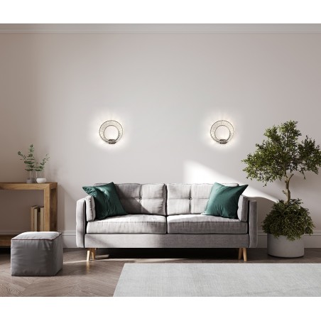 MSE1501100187 MOOSEE lampa ścienna WAVE chrom