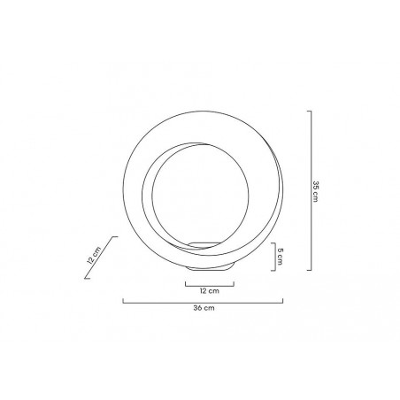 MSE1501100187 MOOSEE lampa ścienna WAVE chrom