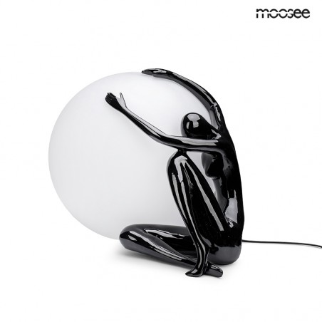 MSE1501100454 MOOSEE lampa podłogowa UOMO 50 czarna