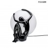MSE1501100454 MOOSEE lampa podłogowa UOMO 50 czarna