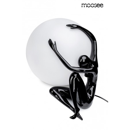 MSE1501100454 MOOSEE lampa podłogowa UOMO 50 czarna