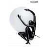 MSE1501100454 MOOSEE lampa podłogowa UOMO 50 czarna