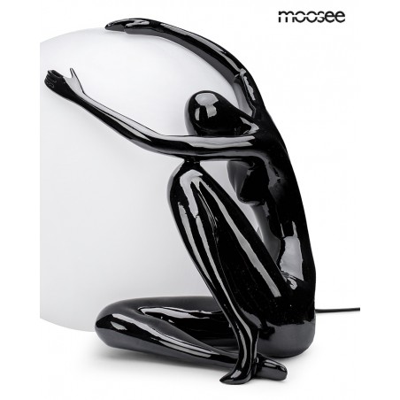 MSE1501100454 MOOSEE lampa podłogowa UOMO 50 czarna