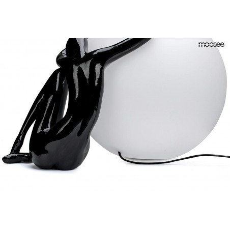 MSE1501100454 MOOSEE lampa podłogowa UOMO 50 czarna