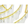 DW-D5688M.GOLD Lampa wisząca IMPERIAL GOLD 80 - stal, kryształ