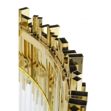 DW-D5688M.GOLD Lampa wisząca IMPERIAL GOLD 80 - stal, kryształ