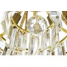 DW-D5688M.GOLD Lampa wisząca IMPERIAL GOLD 80 - stal, kryształ