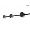 MSE010400210 MOOSEE lampa ścienna SHADOW HANG z wieszakiem czarna