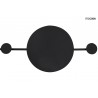 MSE010400210 MOOSEE lampa ścienna SHADOW HANG z wieszakiem czarna