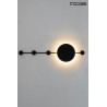 MSE010400210 MOOSEE lampa ścienna SHADOW HANG z wieszakiem czarna