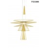 MSE010100336 MOOSEE lampa wisząca SESTO złota