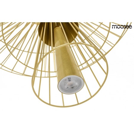 MSE010100336 MOOSEE lampa wisząca SESTO złota
