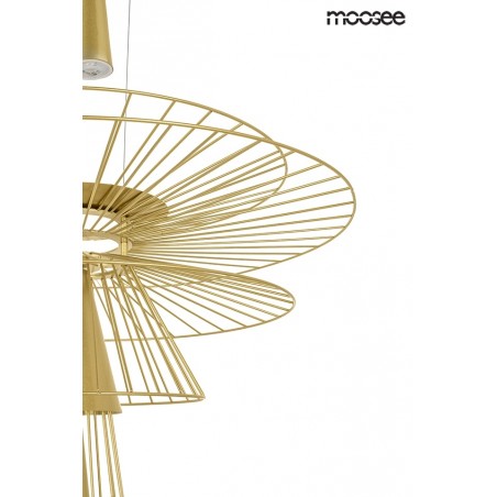 MSE010100336 MOOSEE lampa wisząca SESTO złota