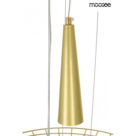 MSE010100336 MOOSEE lampa wisząca SESTO złota