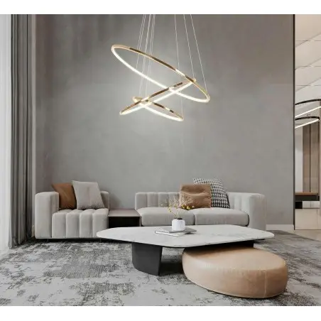MSE1501100161 MOOSEE lampa wisząca RING SLIM S złota
