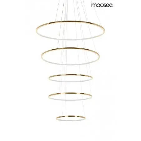 MSE1501100163 MOOSEE lampa wisząca RING SLIM L złota