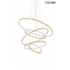 MSE1501100163 MOOSEE lampa wisząca RING SLIM L złota
