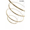 MSE1501100163 MOOSEE lampa wisząca RING SLIM L złota