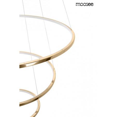 MSE1501100163 MOOSEE lampa wisząca RING SLIM L złota