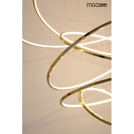 MSE1501100163 MOOSEE lampa wisząca RING SLIM L złota