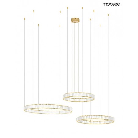 MSE1501100189 MOOSEE lampa wisząca LIBERTY 3A złota