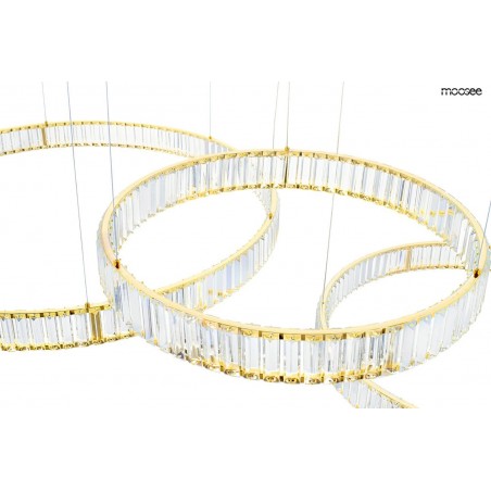 MSE1501100189 MOOSEE lampa wisząca LIBERTY 3A złota