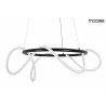 MSE1501100395 MOOSEE lampa wisząca SERPIENTE 60 czarna