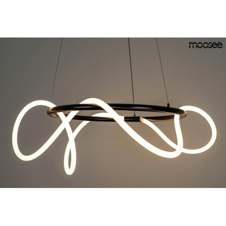 MSE1501100395 MOOSEE lampa wisząca SERPIENTE 60 czarna