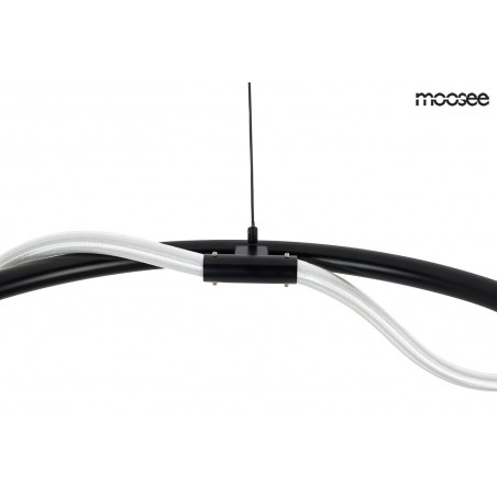 MSE1501100395 MOOSEE lampa wisząca SERPIENTE 60 czarna