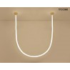 MSE1501100495  MOOSEE lampa wisząca LASSO 800 Smart      złota