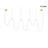 MSE1501100495  MOOSEE lampa wisząca LASSO 800 Smart      złota