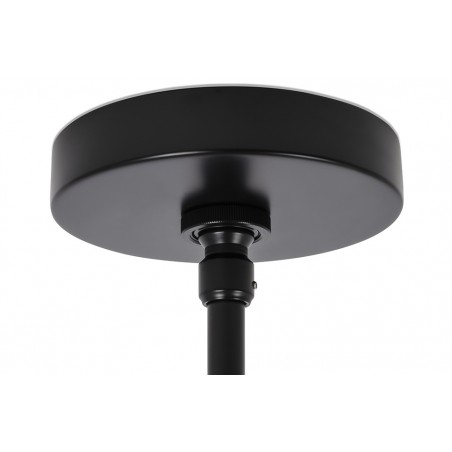 MD10230-15 Lampa wisząca PLANETARIO 15 czarna - klosze dymione