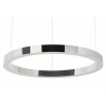 JD8169-80.SILVER Lampa wisząca RING 80 srebrna - LED, stal polerowana